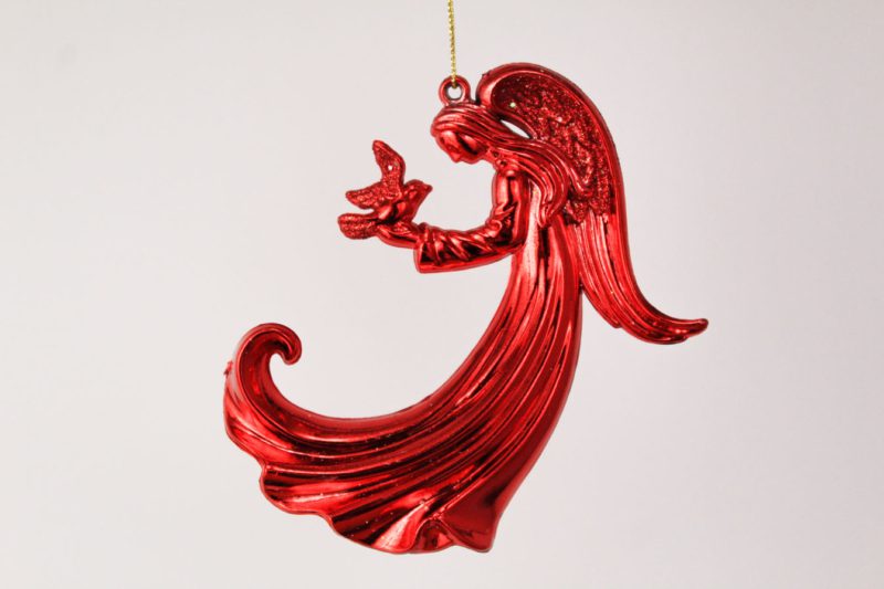 Angel Holding dove Ornament