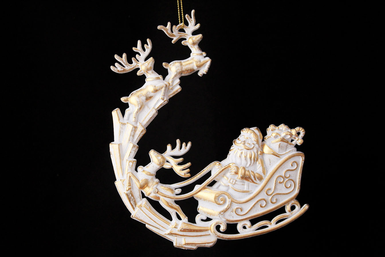Santa Claus's Sleigh Ornament