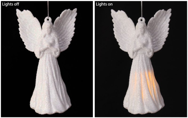 Angel LED Light Up Ornament