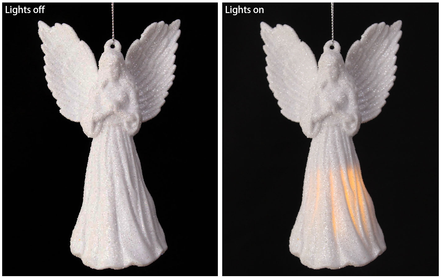 Angel LED Light Up Ornament