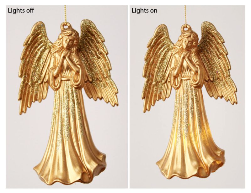 Angel LED Light Up Ornament