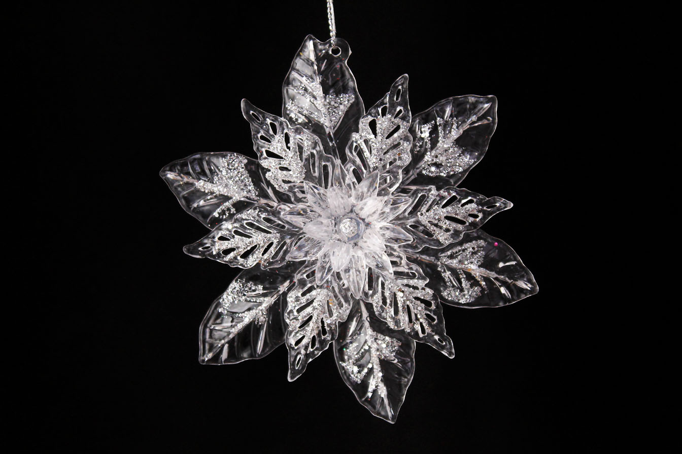 Poinsettia Ornament