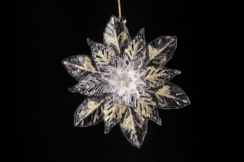 Poinsettia Ornament