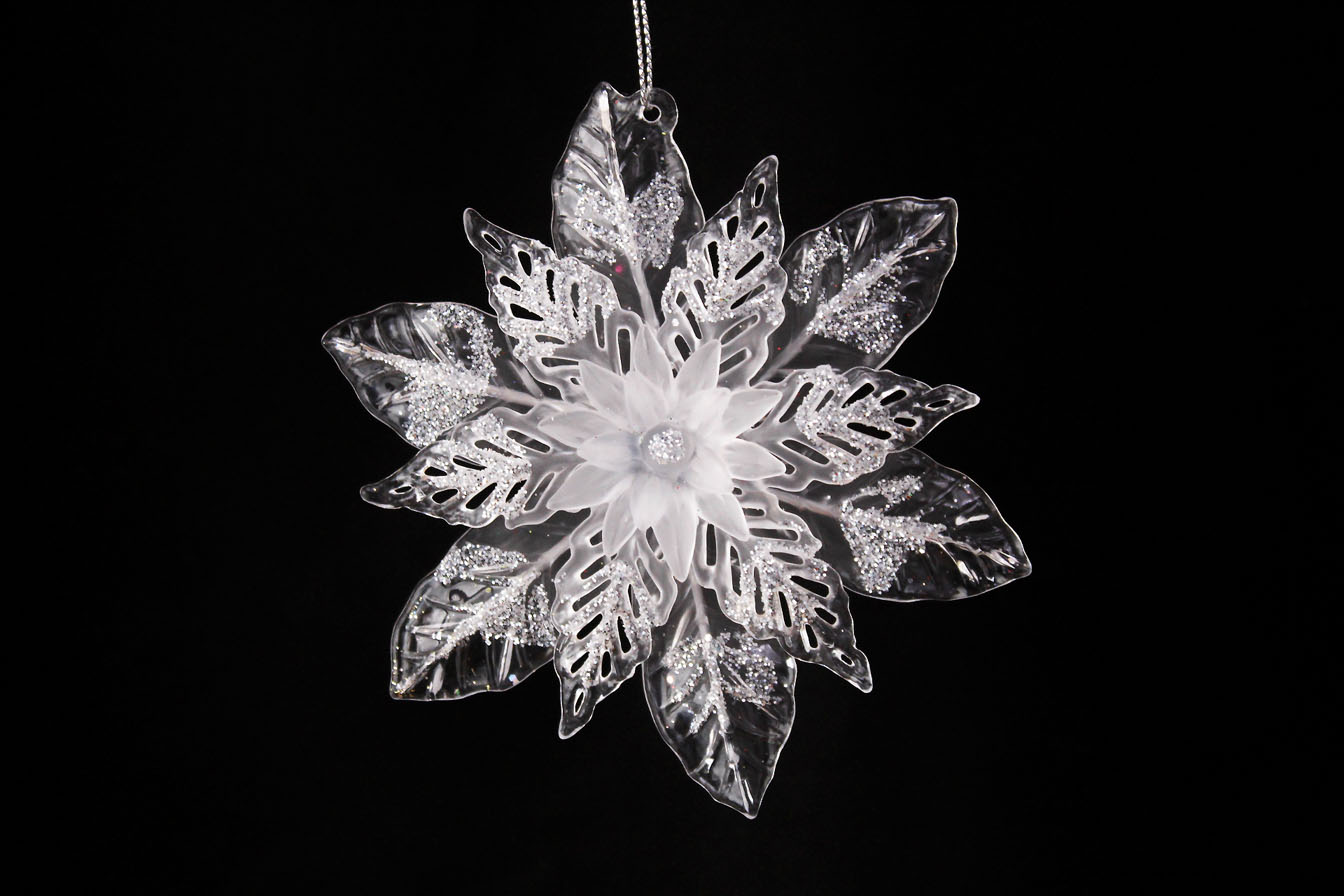 Poinsettia Ornament