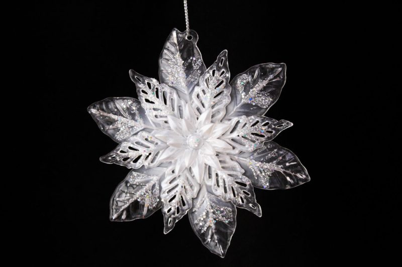Poinsettia Ornament