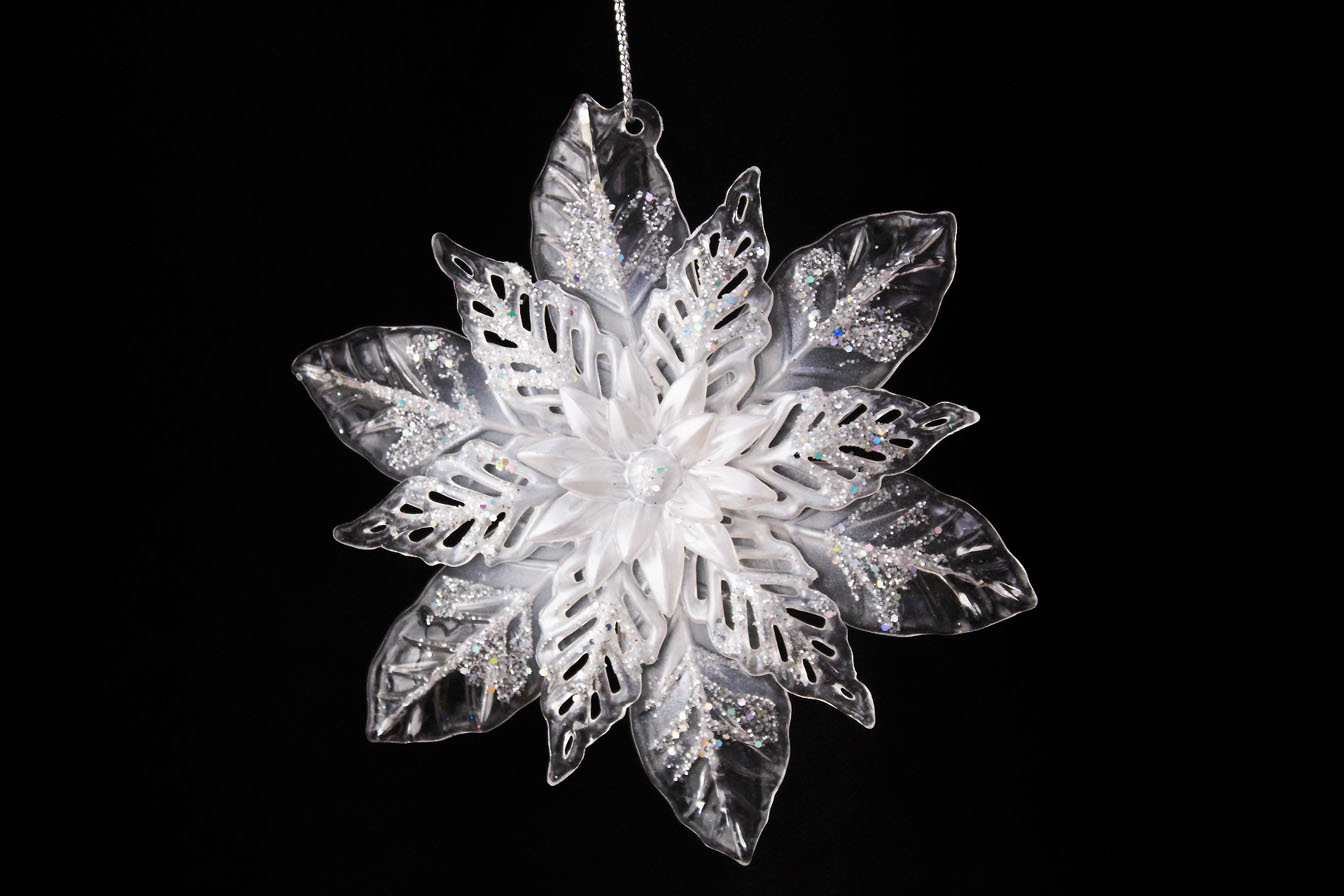 Poinsettia Ornament