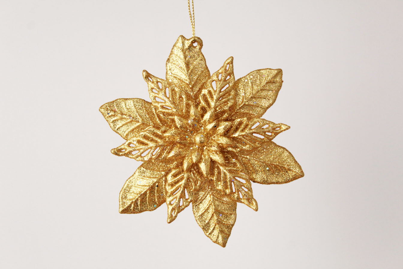 Poinsettia Ornament