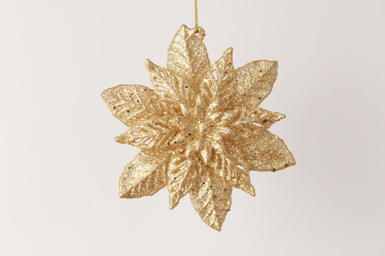 Poinsettia Ornament