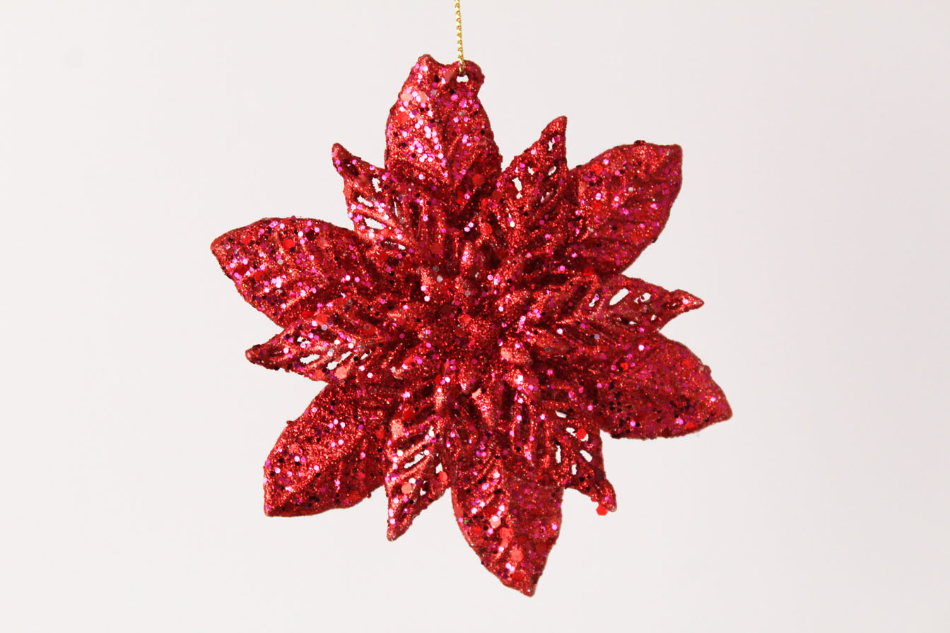Poinsettia Ornament