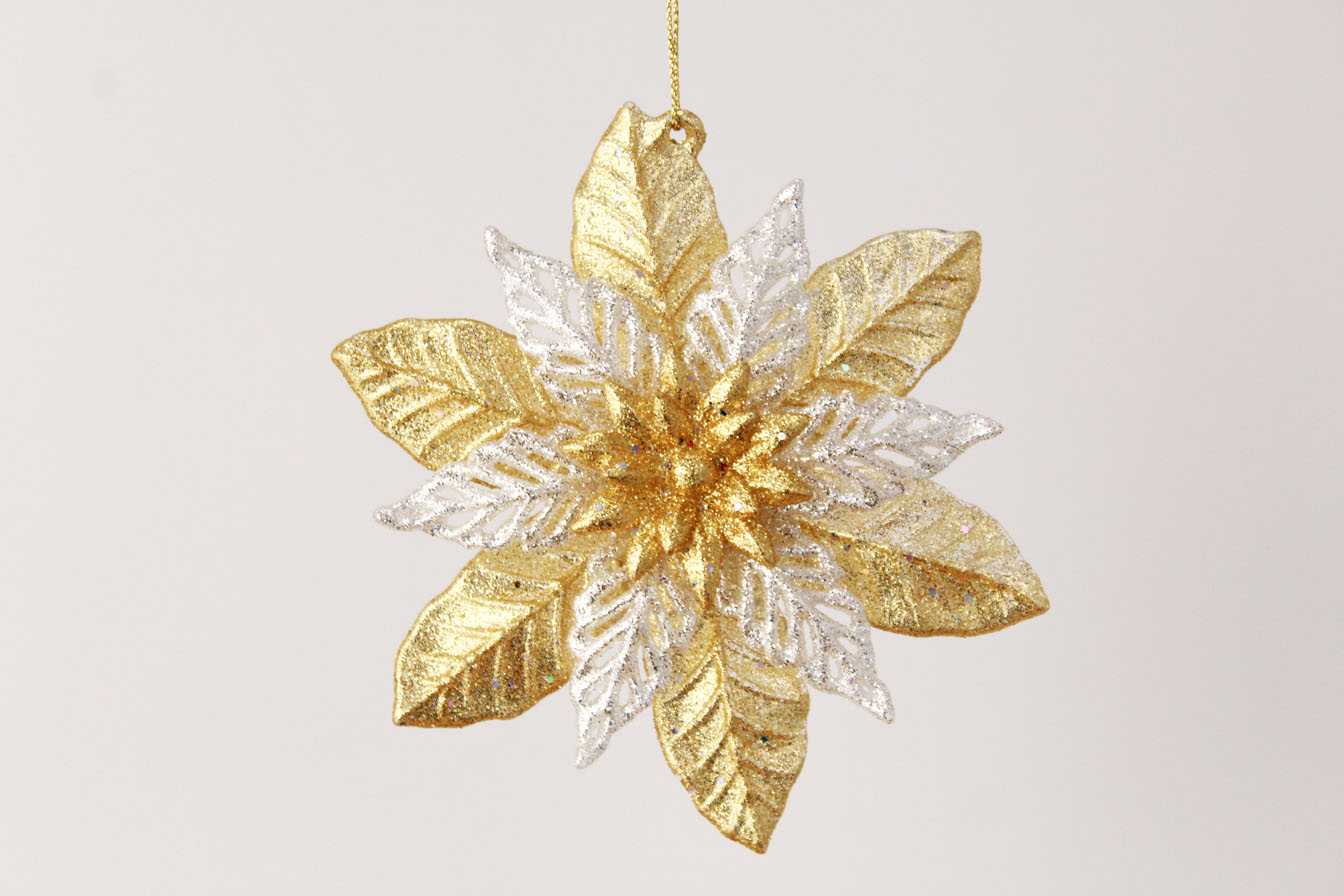 Poinsettia Ornament