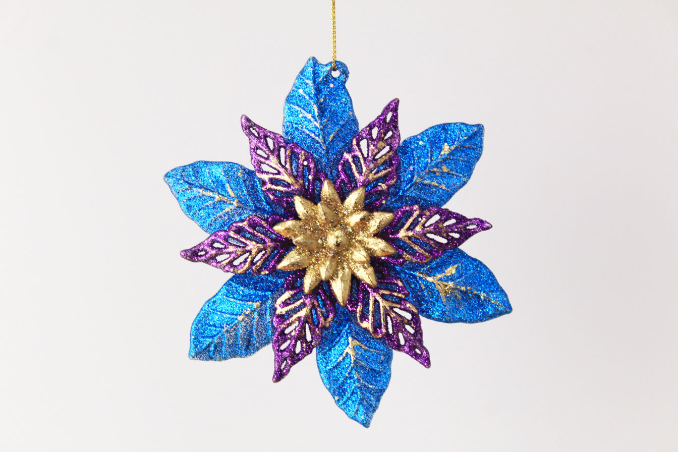 Poinsettia Ornament