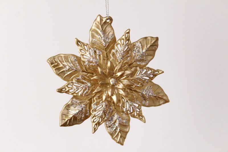 Poinsettia Ornament