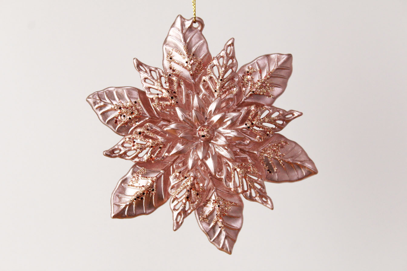 Poinsettia Ornament