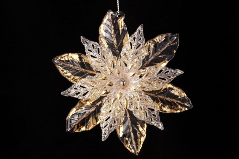 Poinsettia Ornament