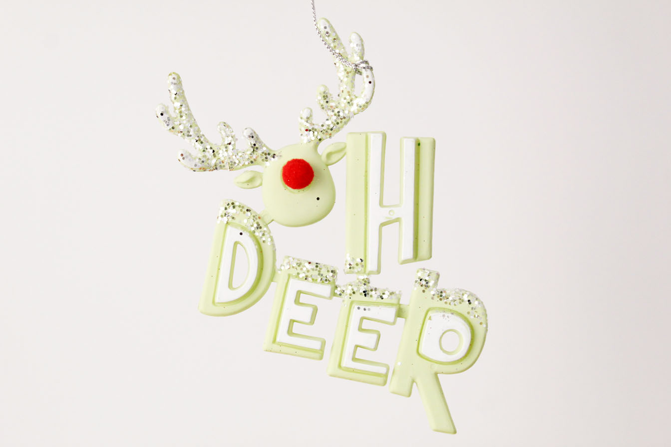Oh Deer Ornament