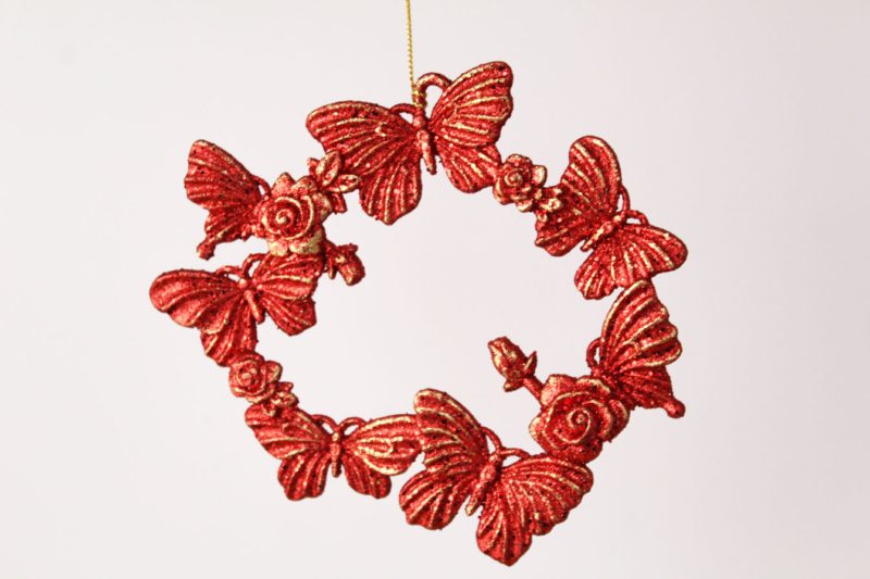Butterfly Wreath Ornament