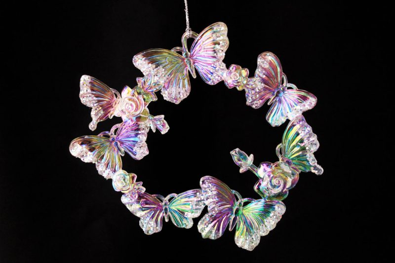 Butterfly Wreath Ornament