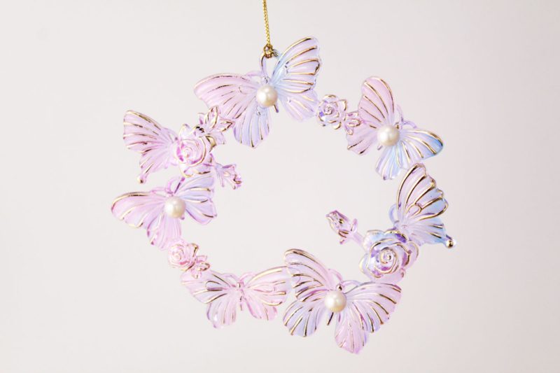 Butterfly Wreath Ornament