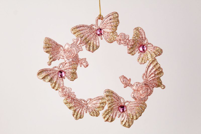 Butterfly Wreath Ornament