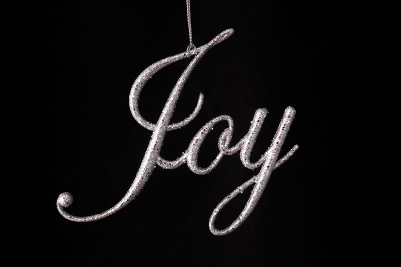 Joy/Noel Ornament