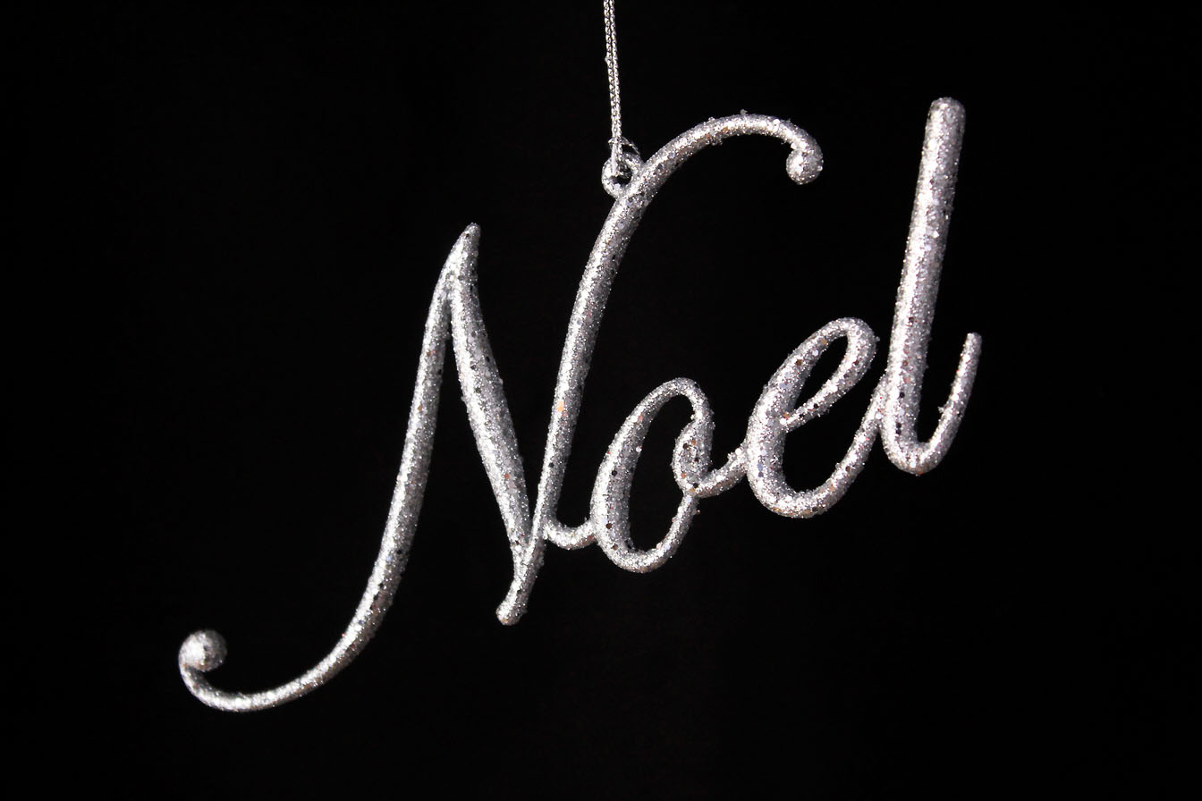 Joy/Noel Ornament