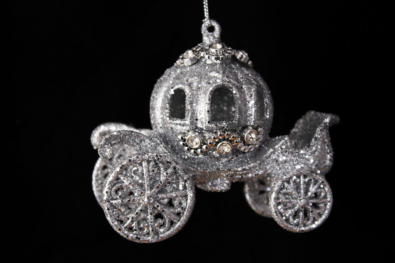 Pumpkin Carriage Ornament
