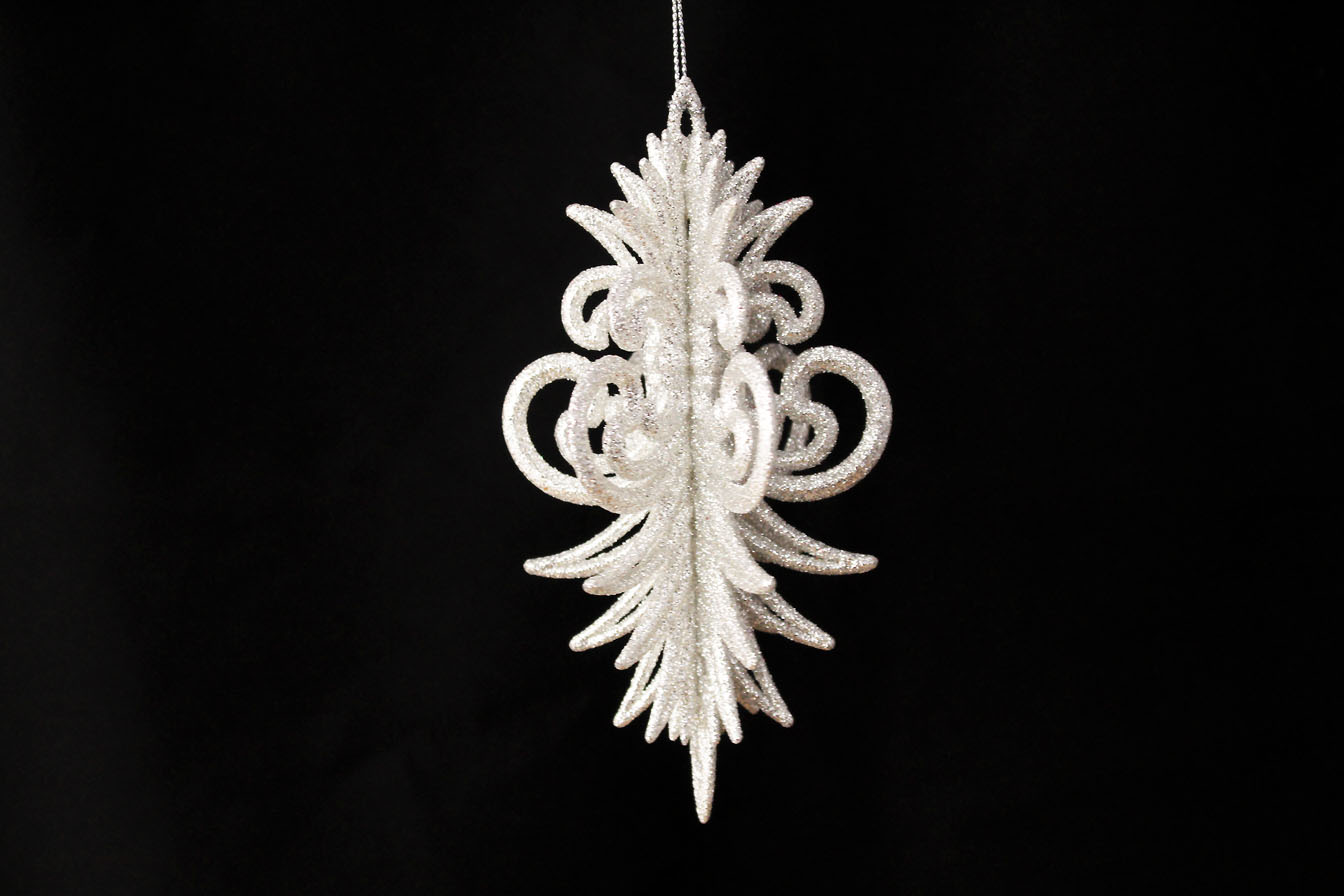 Leaf Swirl Ornament