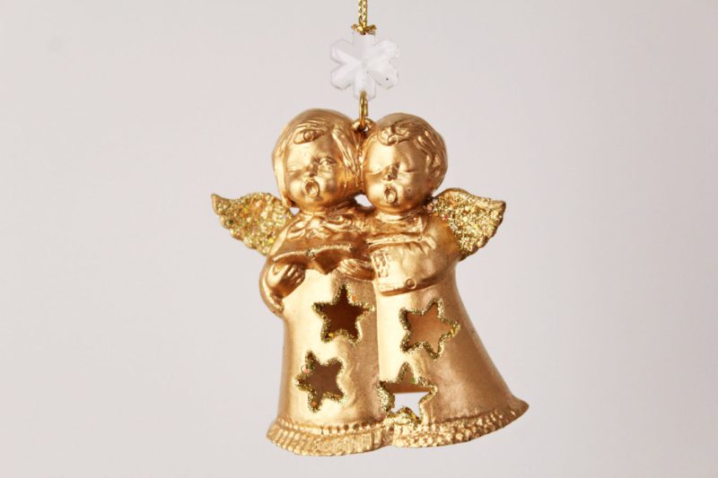 Little Angels Singing Hymn Ornament