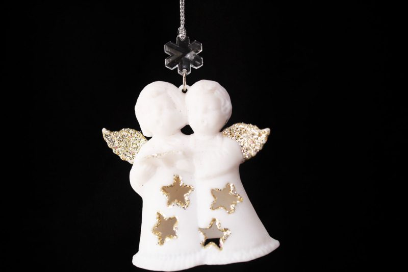 Little Angels Singing Hymn Ornament