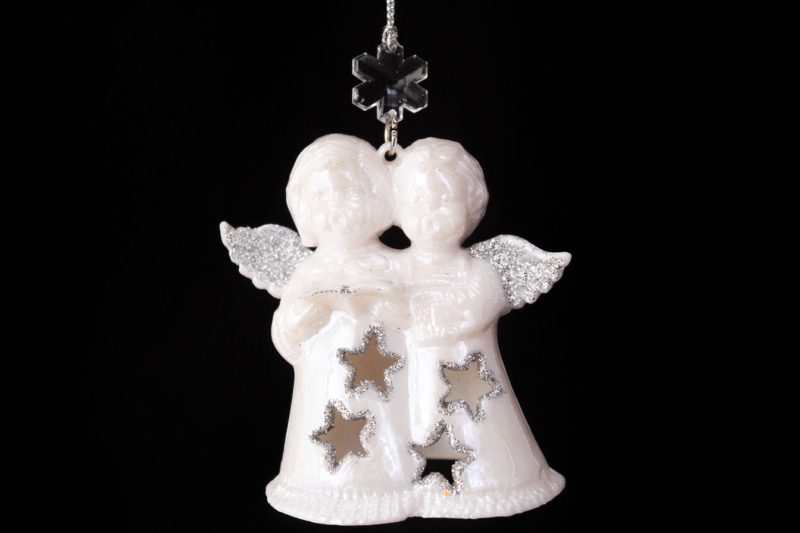 Little Angels Singing Hymn Ornament
