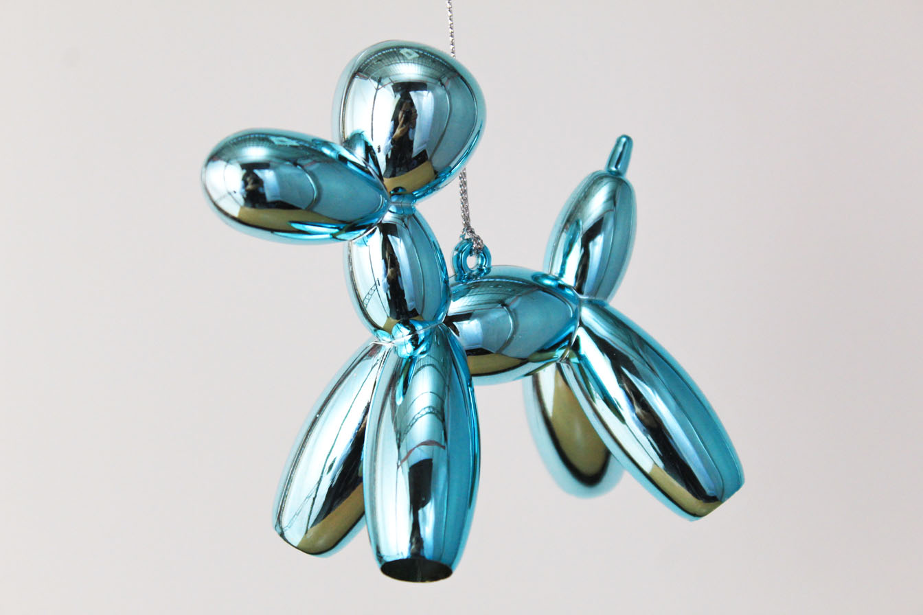 Balloon Poodle Ornament