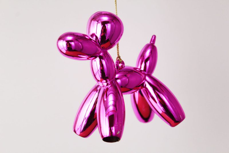 Balloon Poodle Ornament