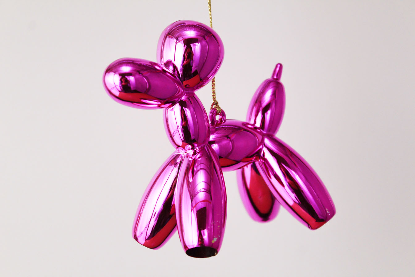 Balloon Poodle Ornament