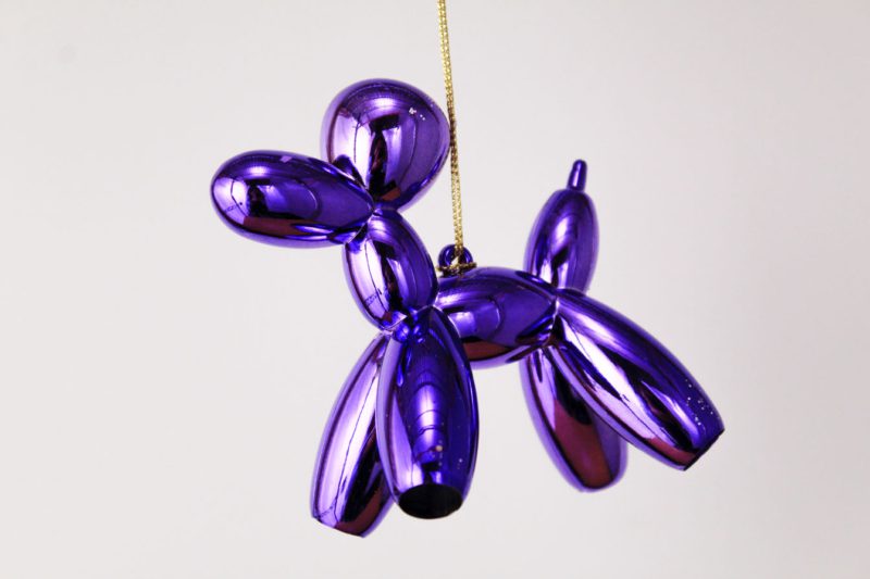 Balloon Poodle Ornament