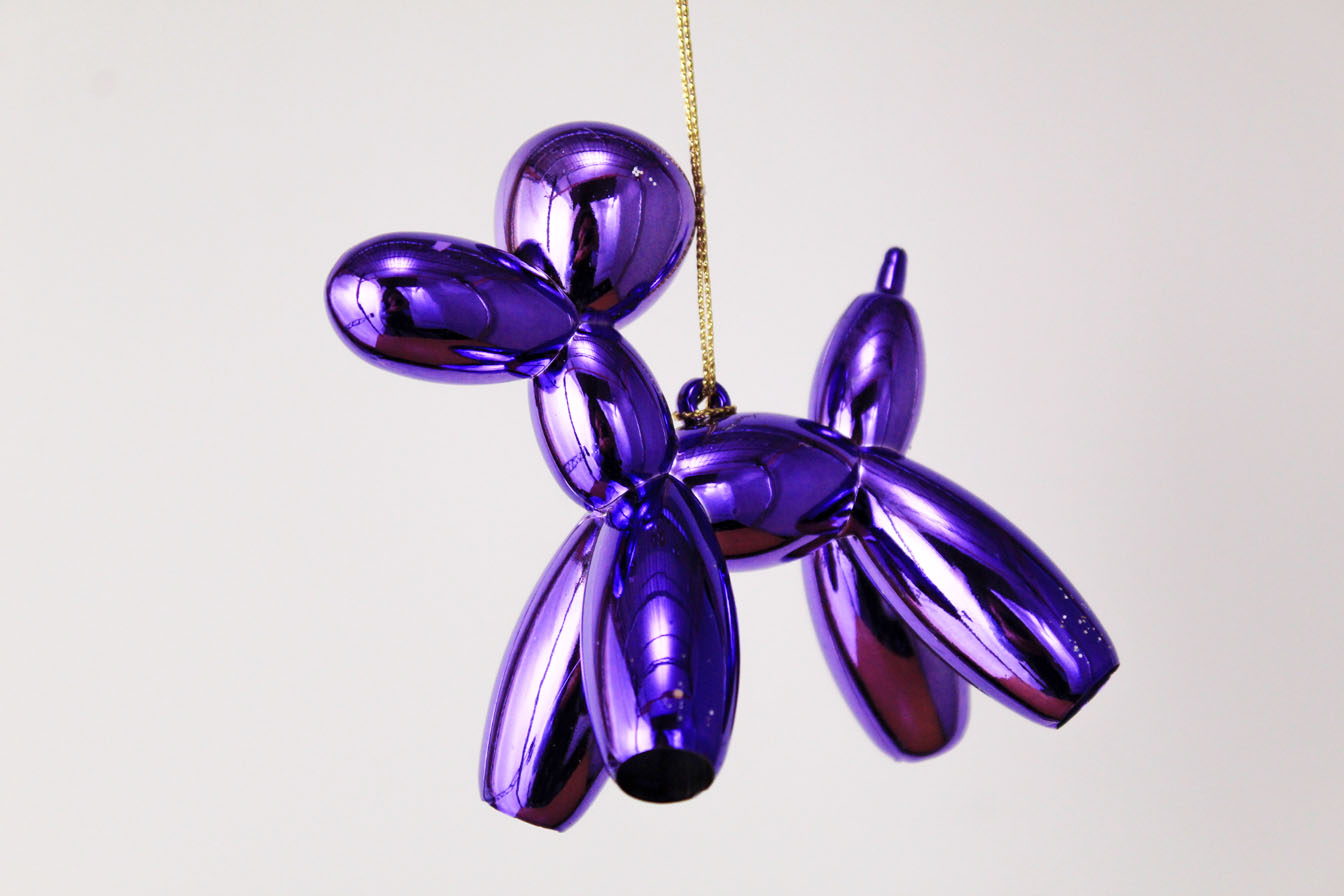 Balloon Poodle Ornament