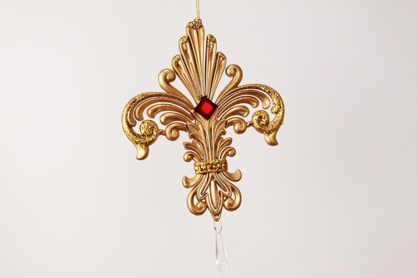 Fleur de Lis Ornament