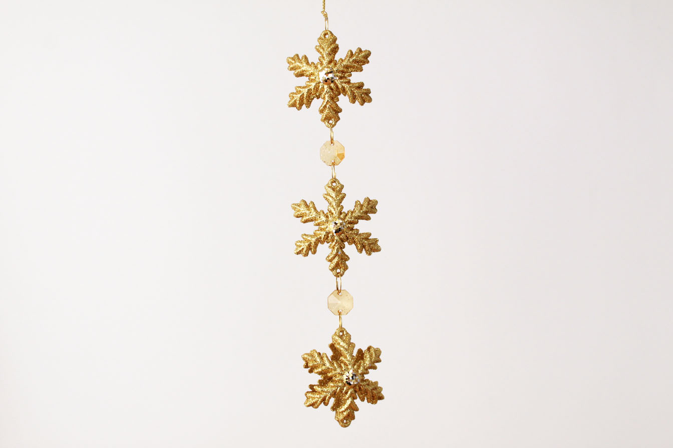 Snowflake String Ornament