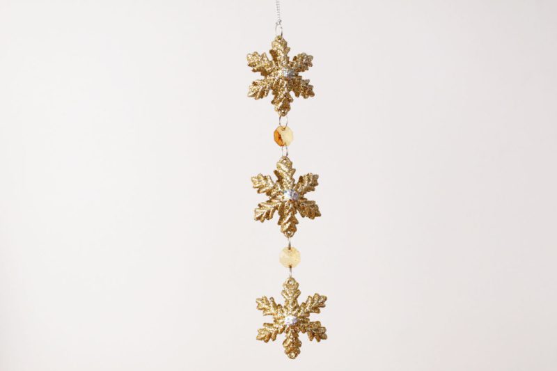 Snowflake String Ornament