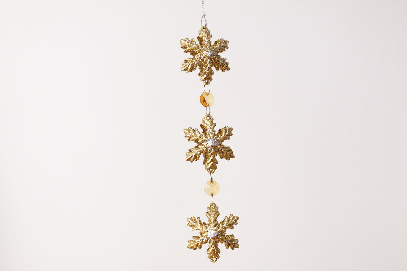 Snowflake String Ornament