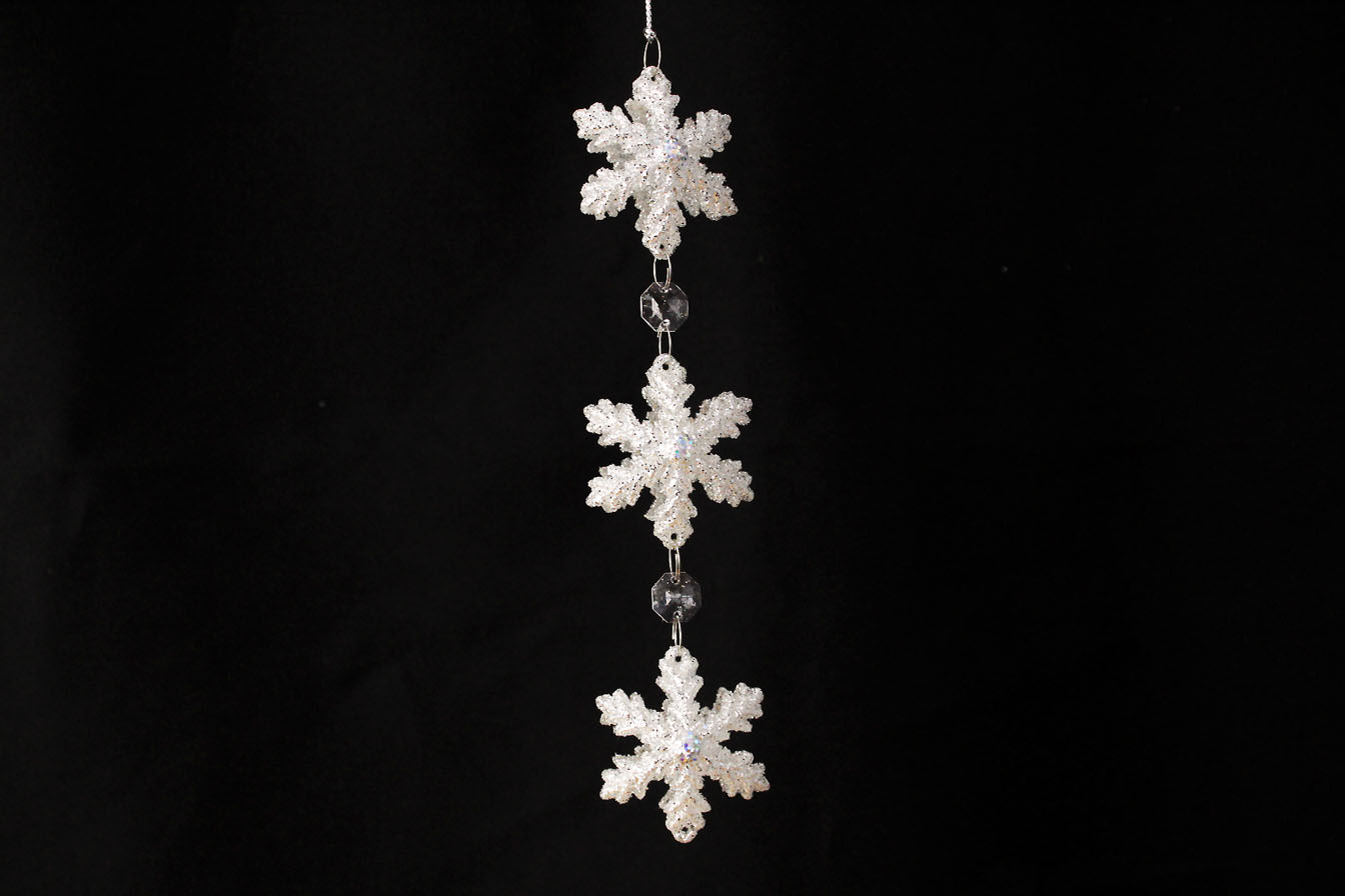 Snowflake String Ornament