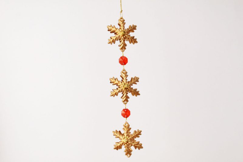 Snowflake String Ornament