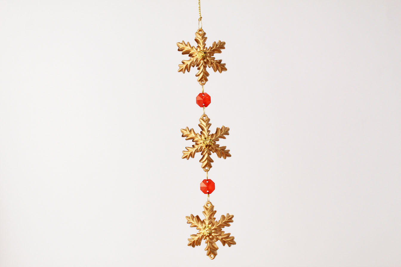 Snowflake String Ornament