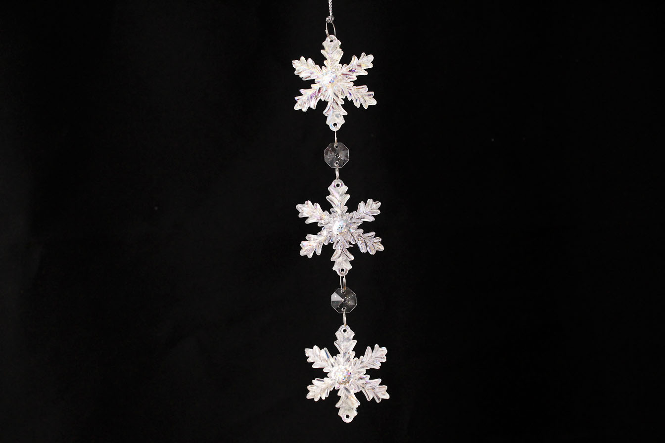 Snowflake String Ornament