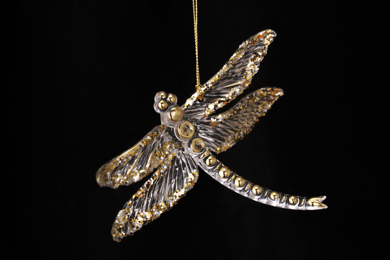 Butterfly And Dragonfly Ornament