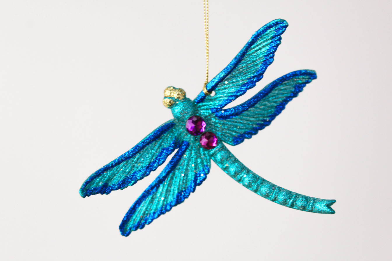 Butterfly And Dragonfly Ornament