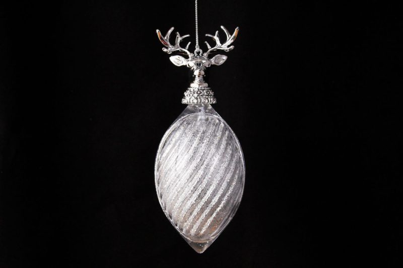 Deer Head Drop Ornament