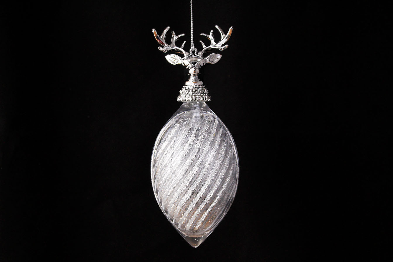 Deer Head Drop Ornament