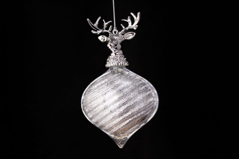 Deer Head Drop Ornament