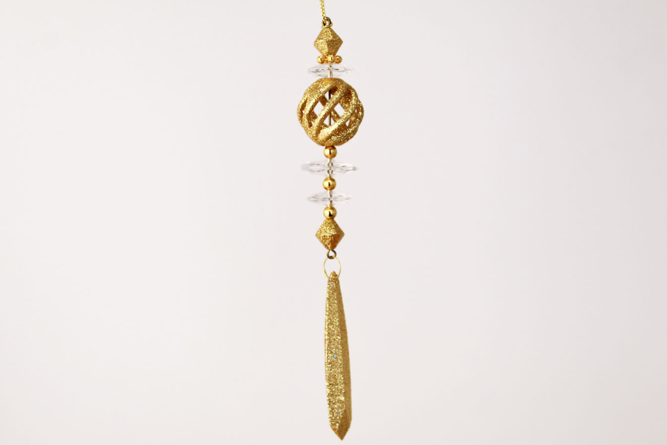 Beaded Drop Ornament