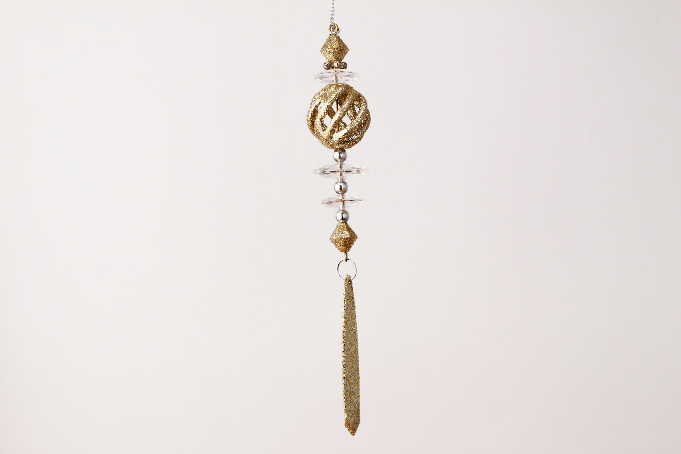 Beaded Drop Ornament